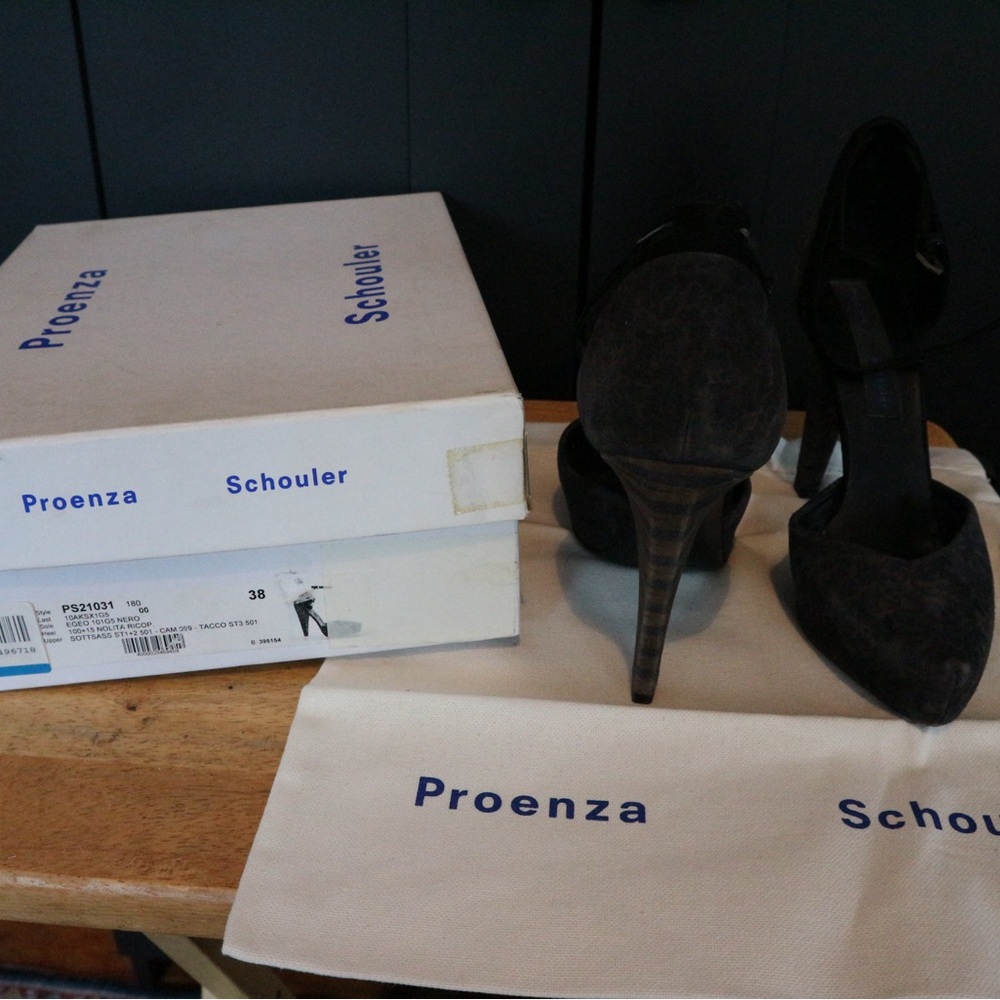 Proenza Schouler Dark Gray Women's Heels